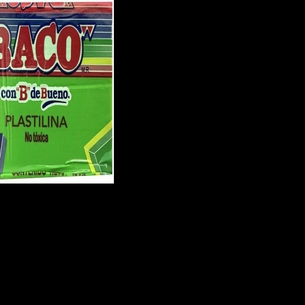 PLASTILINA BACO 180G. VERDE CLARO C.100